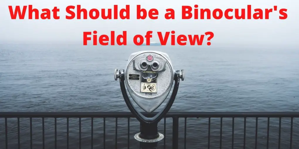 Binoculars Ideal Field Of View