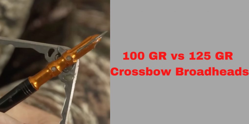 100 GR vs 125 GR Crossbow Broadheads