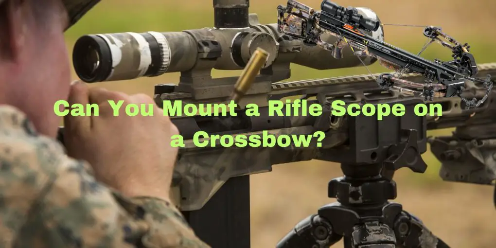 Can You Mount a Rifle Scope on a Crossbow?