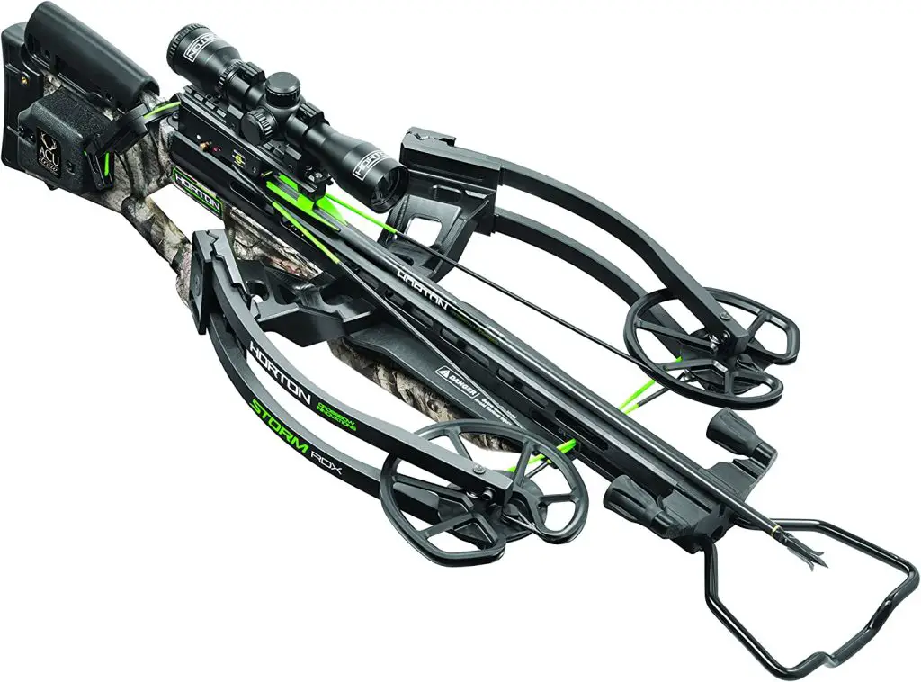 reversed draw crossbow