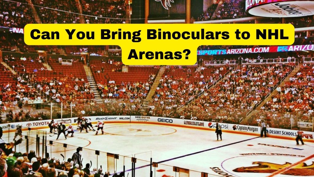 Can You Bring Binoculars to NHL Arenas?