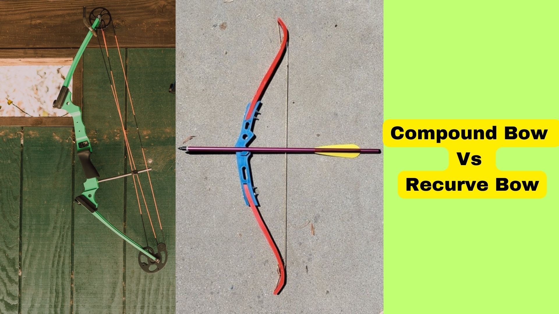 The Battle of the Bows Compound vs Recurve Bows! Binoculars Guru