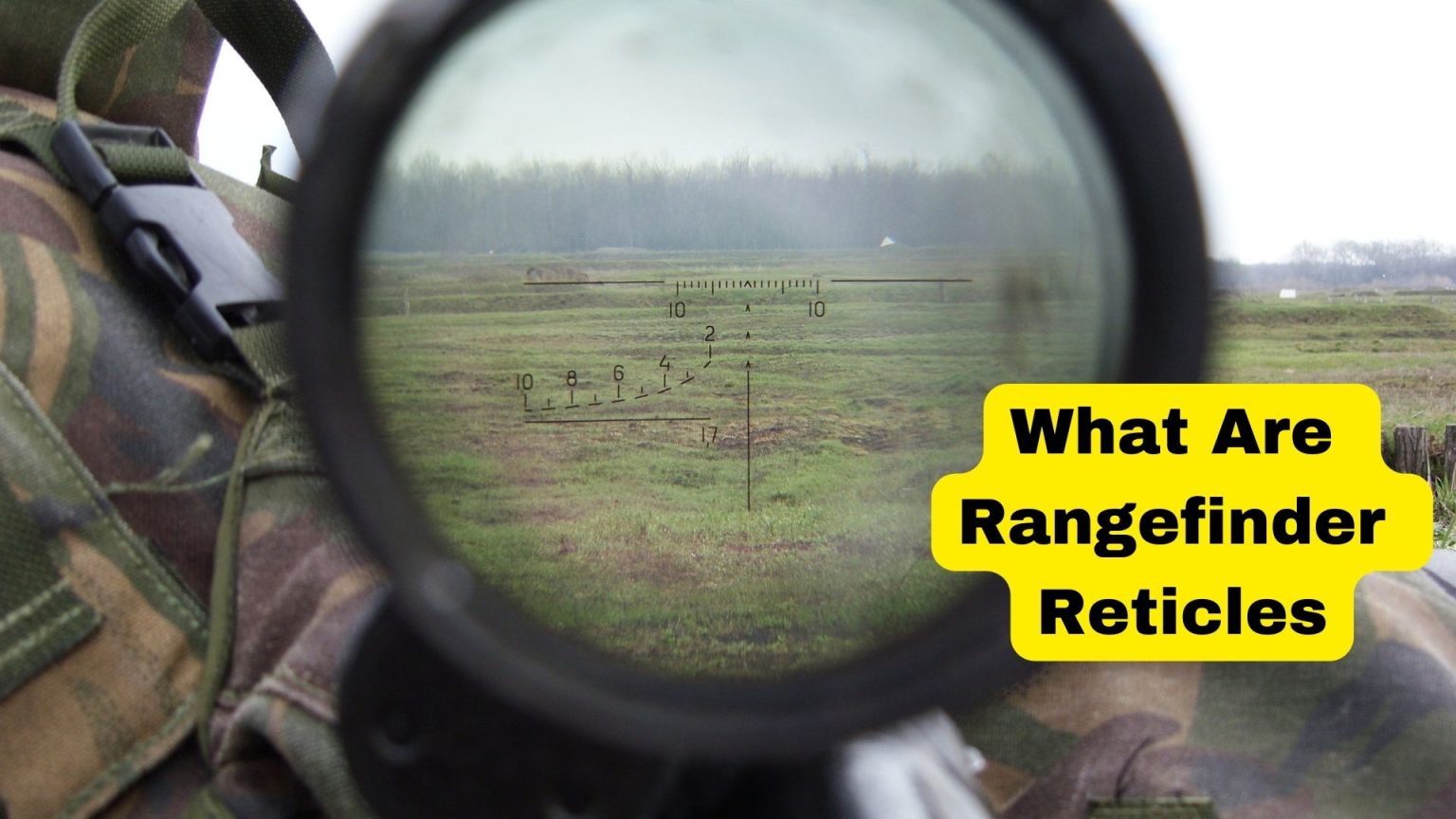 What is a Rangefinder Reticle How Do they work Binoculars Guru